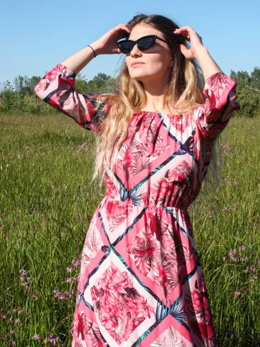 Portoryko Pink - sukienka