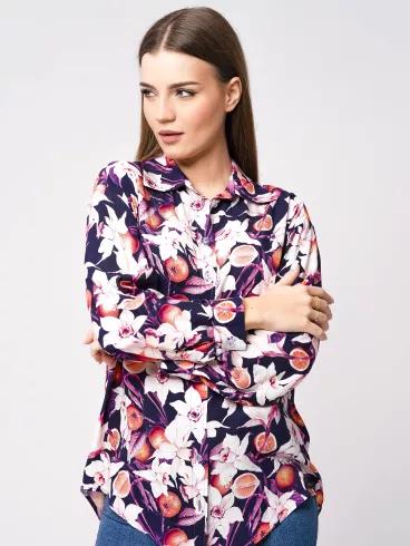 Capri navy - koszula