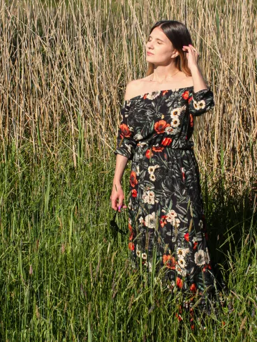 Sycylia Black- sukienka